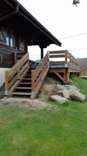Extension d'une terrasse bois (Suite)