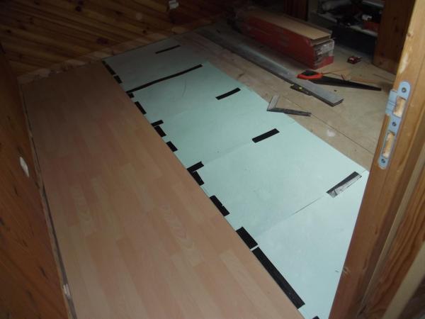 Pose parquet flottant autre angle